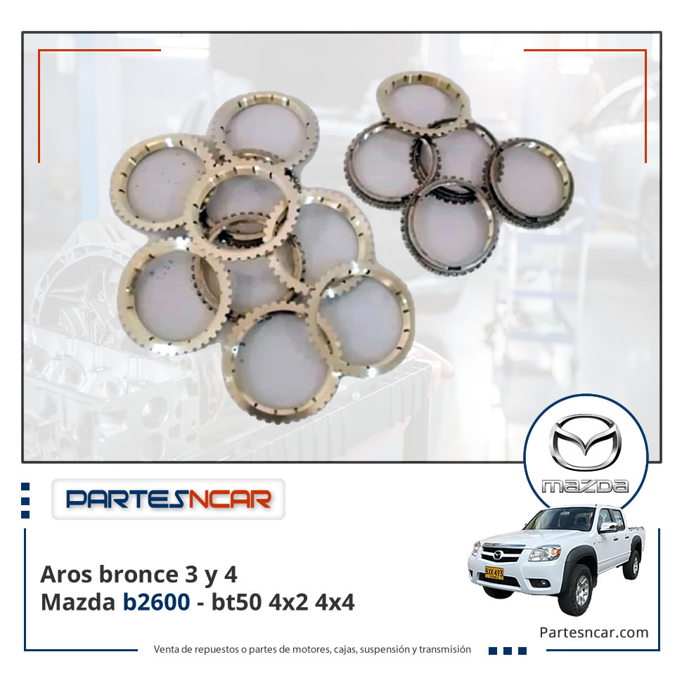 Aros bronce 3 y 4 mazda b2600 – bt50 4×2 4×4