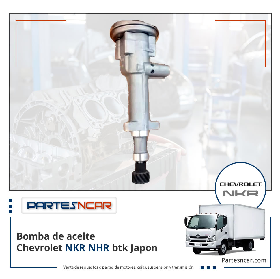 Bomba de aceite Chevrolet NKR NHR btk Japon