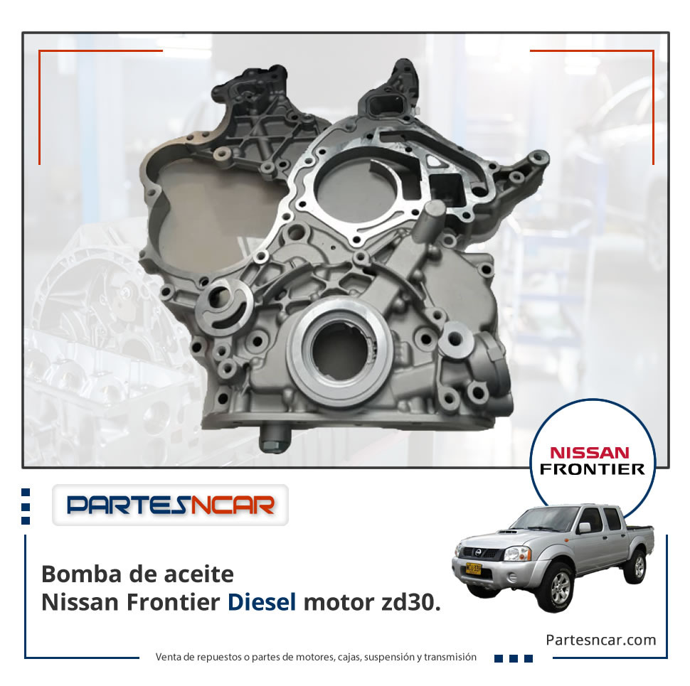 Bomba de aceite Nissan frontier Diesel motor zd30