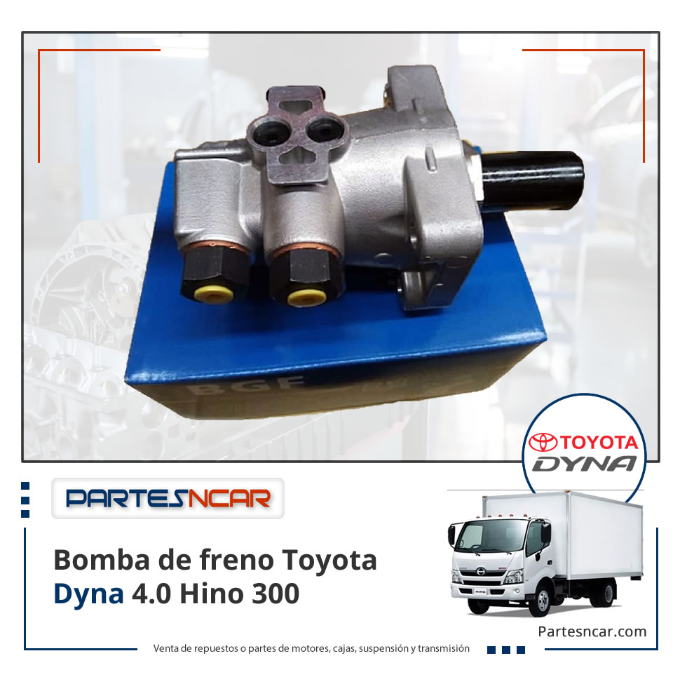 Bomba de freno Toyota Dyna 4.0 Hino 300