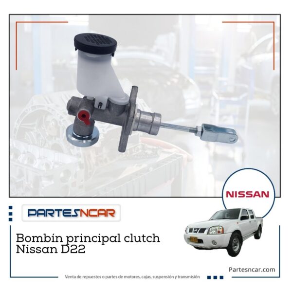 Bombín principal clutch Nissan D22