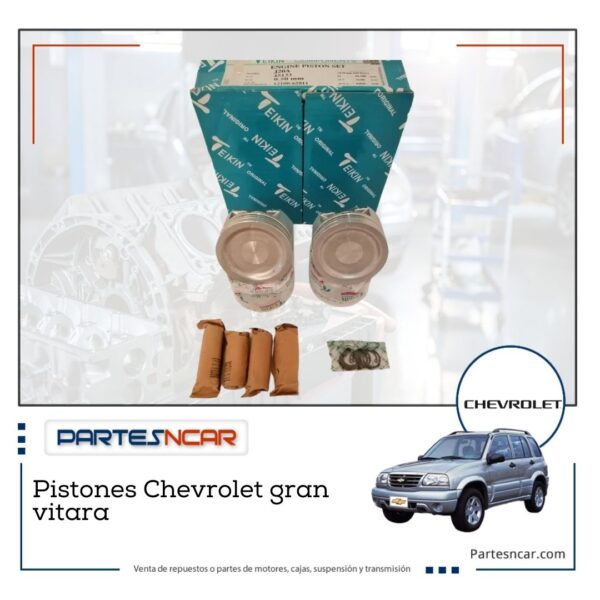 Pistones Chevrolet gran vitara
