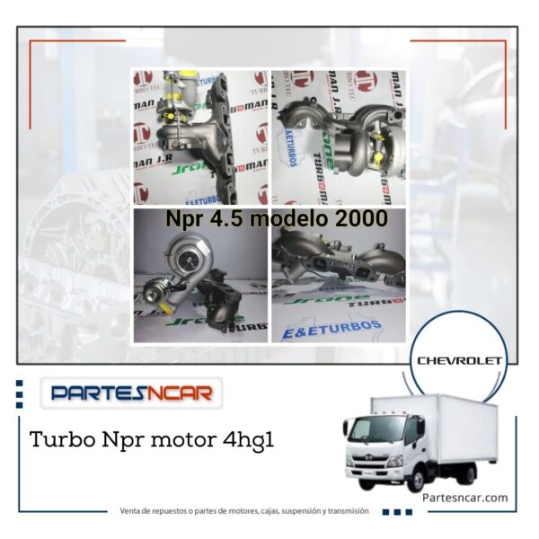 Turbo npr motor 4hg1